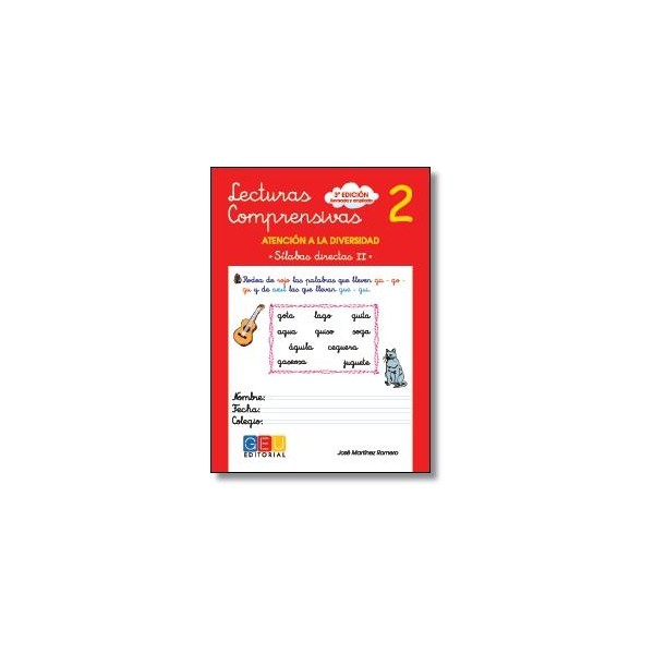 Lecturas comprensivas  2 silabas direc