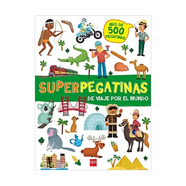 SUPERPEGATINAS DE VIAJE POR EL MUNDO