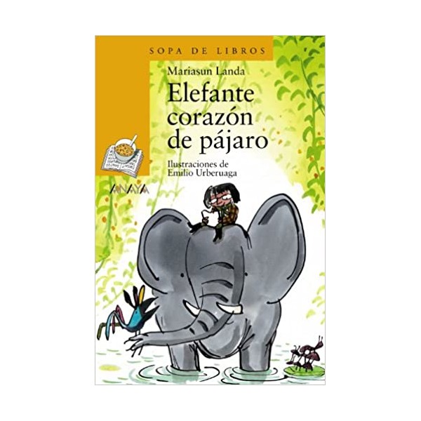 Elefante corazón de pájaro