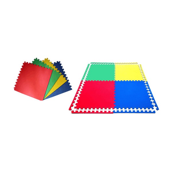 Loseta foam 100x100x2cm azul