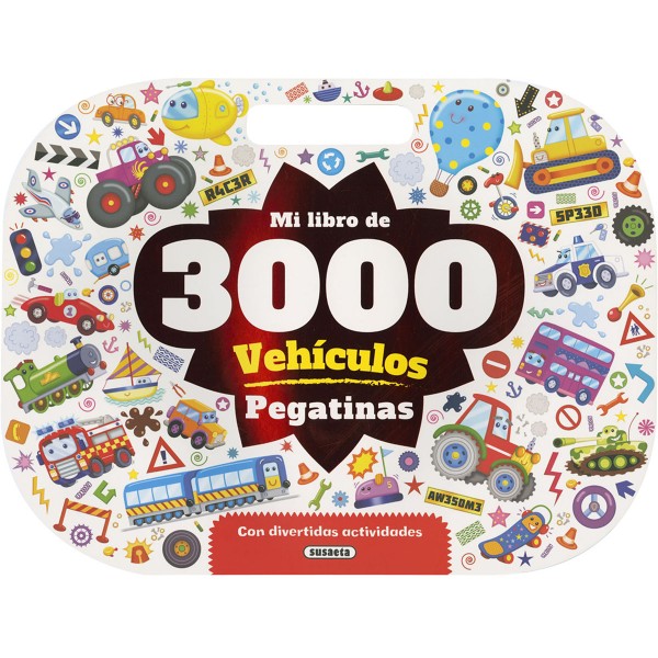 Mi libro de 3.000 pegatinas de vehículos