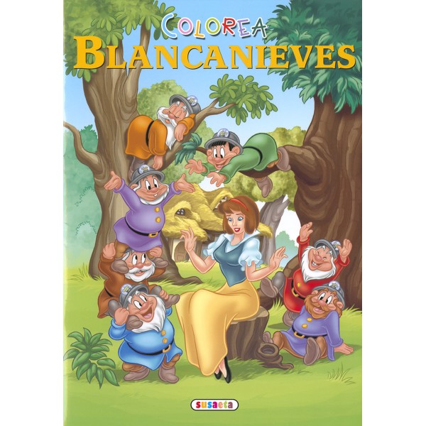 Colorea Blancanieves