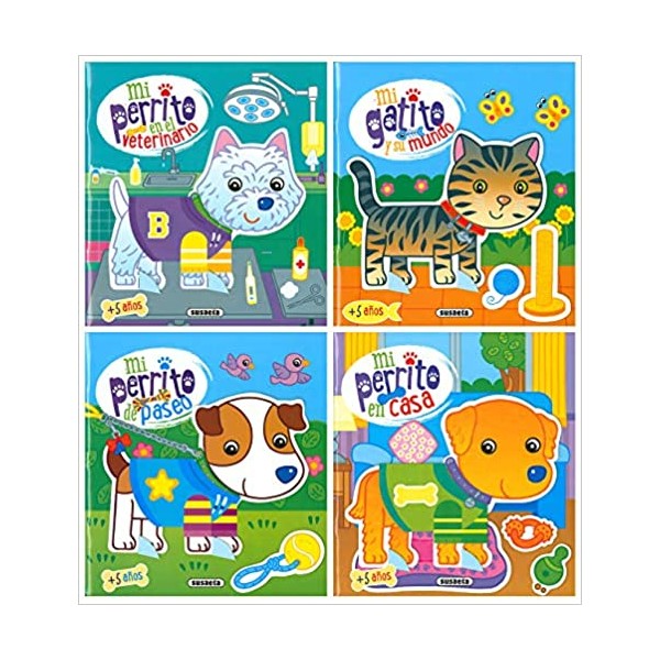 Cuido a mis mascotas (4 títulos)