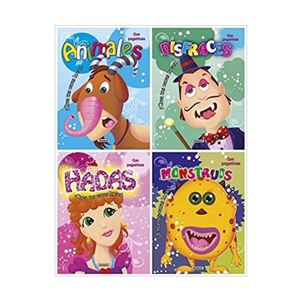 Caras locas (4 títulos)