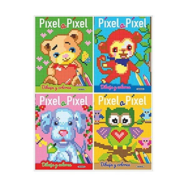 Píxel a píxel (4 títulos)