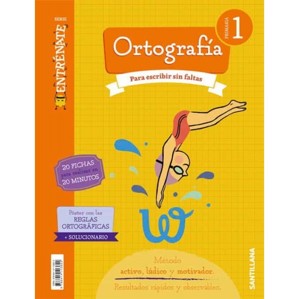 CUADERNO ORTOGRAFIA SERIA ENTRENATE 1 PRIMARIA