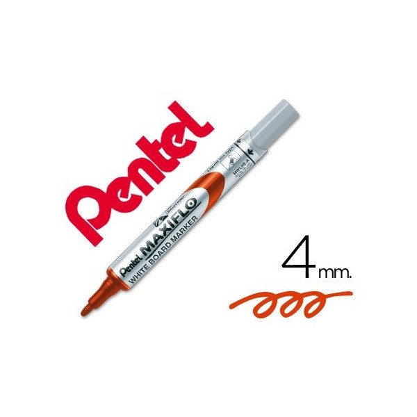 Rotulador pizarra Maxiflo fino Rojo