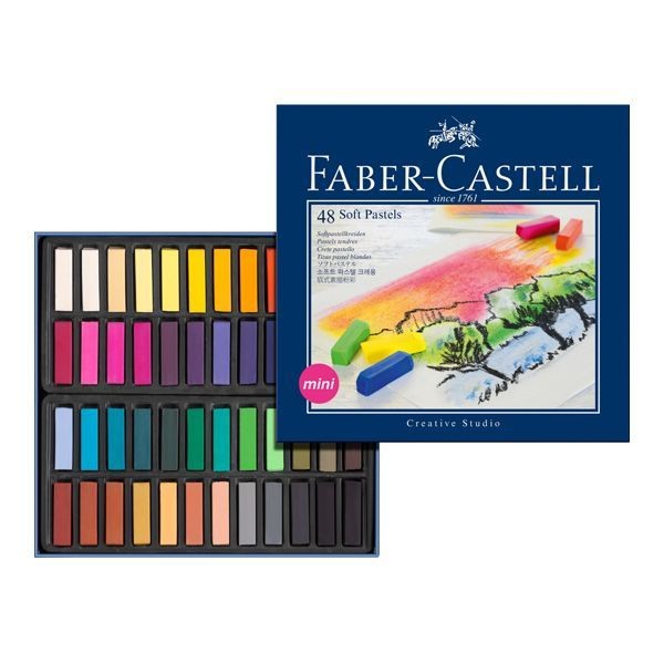 Caja 48 pasteles blandos Goldfaber