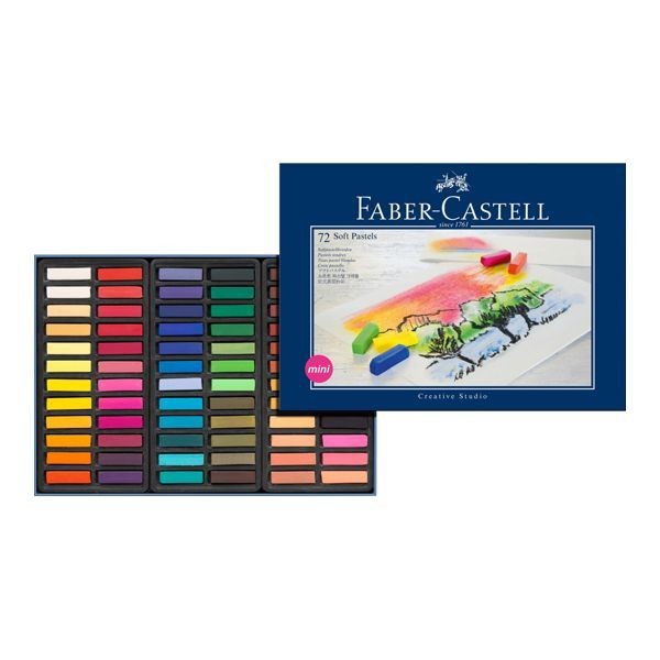 Caja 72 pasteles blandos Goldfaber