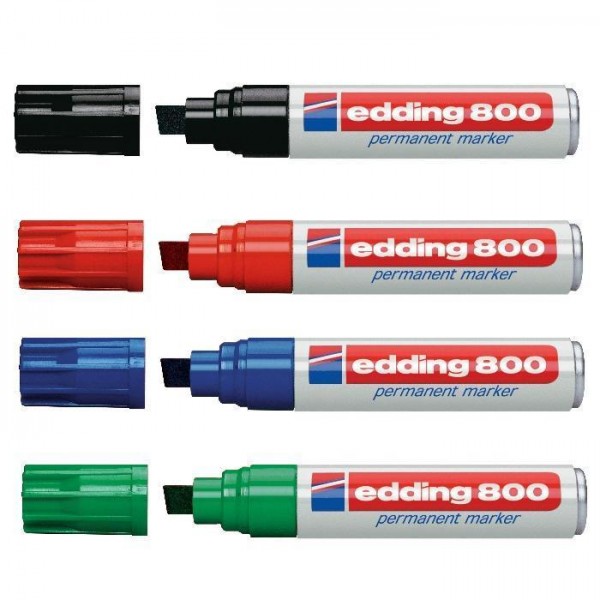 Rotulador Edding 800 Verde