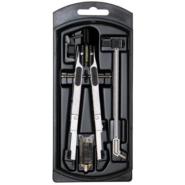 Compas Faber-Castell con alargadera