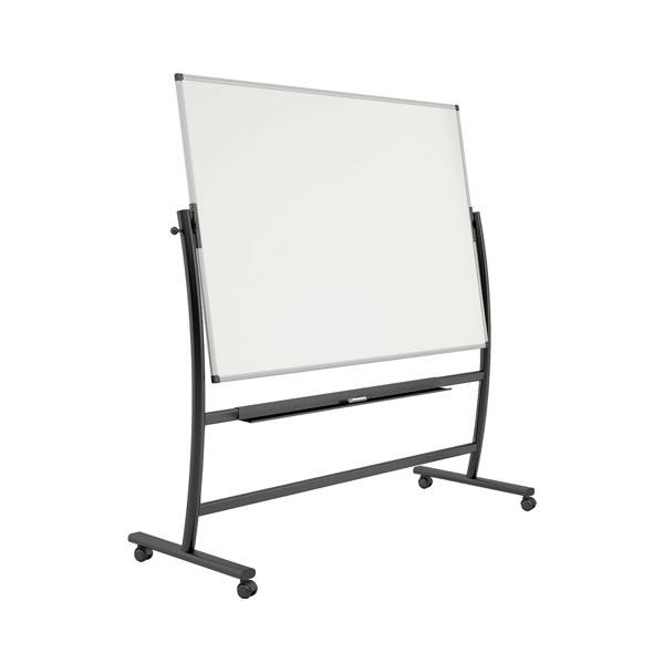 Pizarra lacada volteable doble cara magnetica 180x