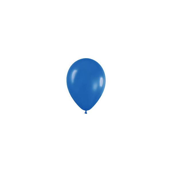 Bolsa de 100 globos clasicos Azul