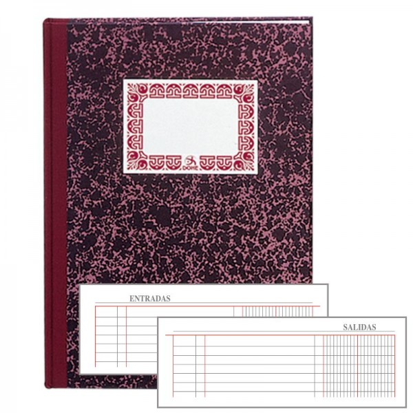 Libro conta cartone f caja 09951