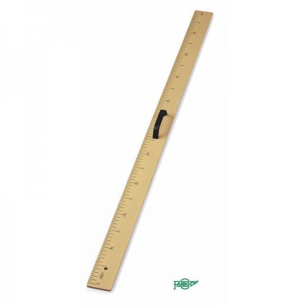 Regla pizarra plastico 100 cm.