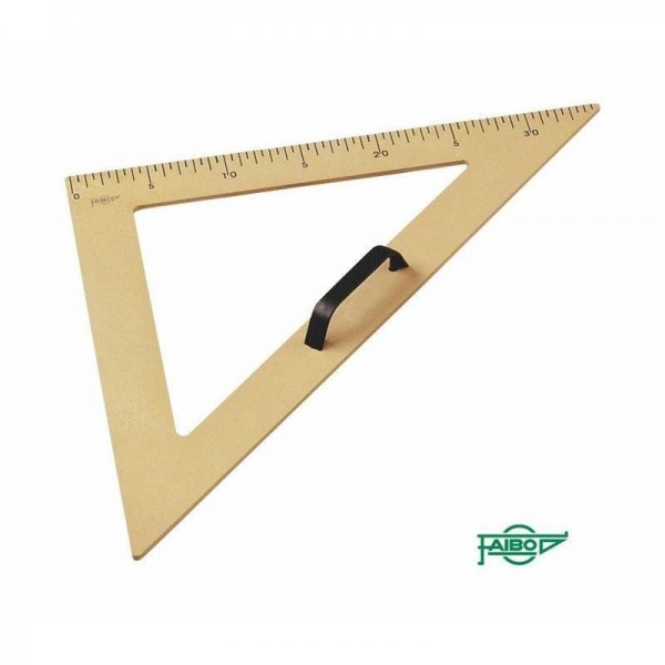 Escuadra pizarra plastico 50 cm.
