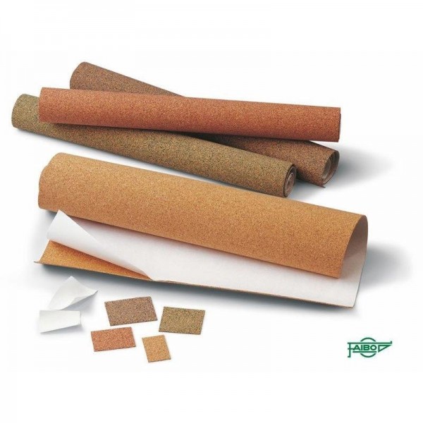 Rollo corcho adhesivo 1 m. Natural