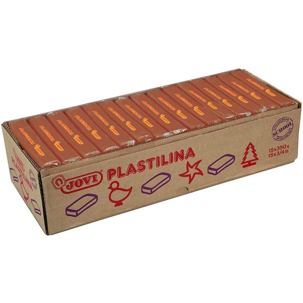 Plastilina Jovi grande Marron