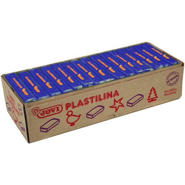 Plastilina Jovi grande Azul oscuro