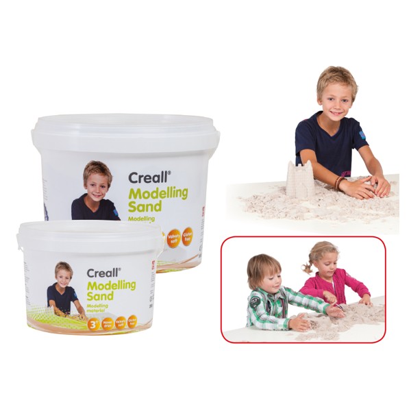 Bote de 5 kg de arena para modelar Creall