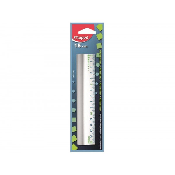 Dib regl aluminio 15cm maped 120159
