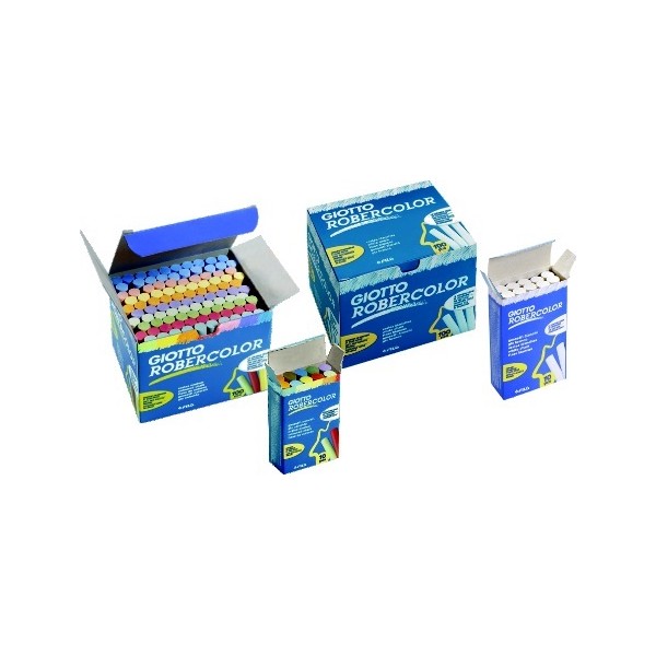 Caja 100 tizas Robercolor Verde