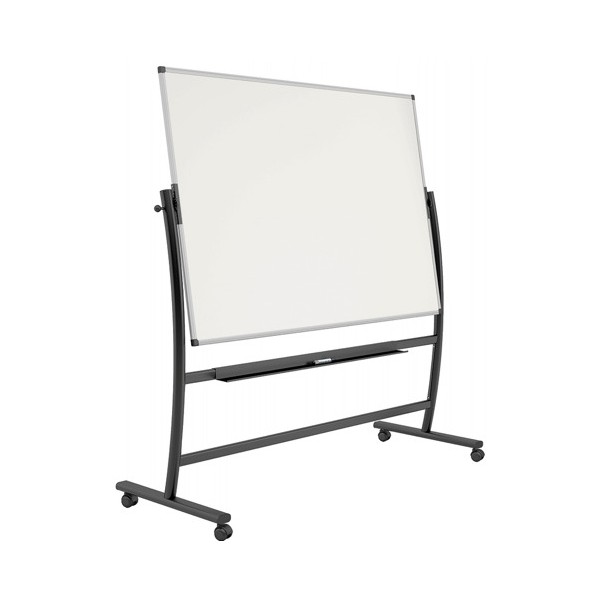 Pizarra lacada volteable doble cara magnetica 120x