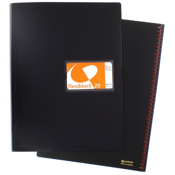 Carp funda f  20f  flexiblock negro  *