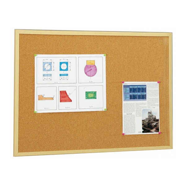 Tablero anuncios corcho economico 30x40