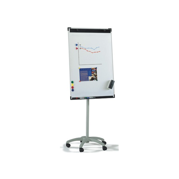 Caballete Faibo de convencion con ruedas 70x102 cm
