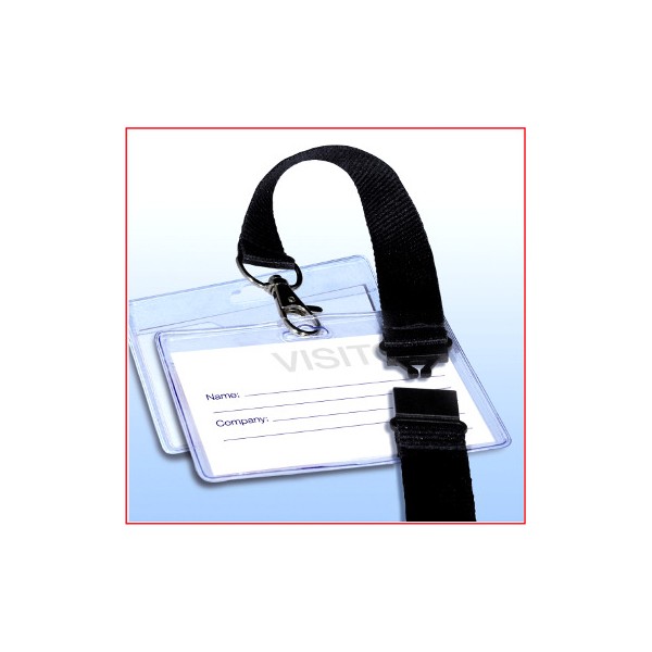 Caja de 25 identificadores y cordon