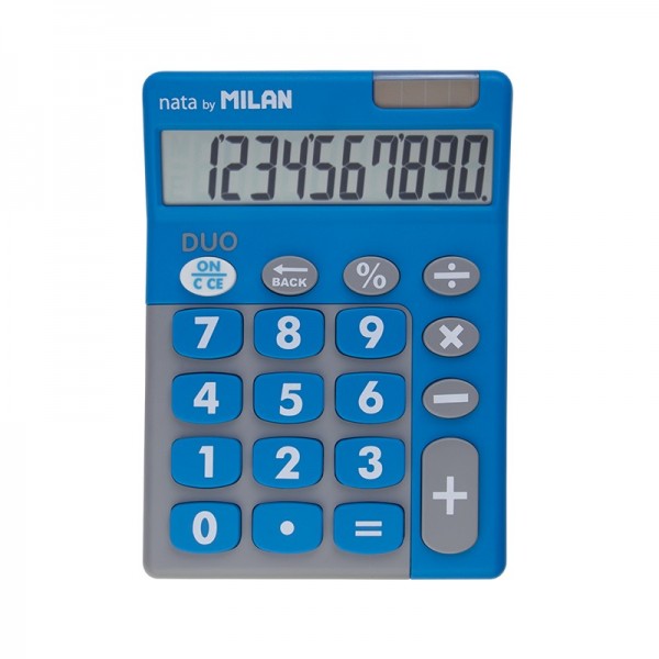 Calculadora Milan Duo azul
