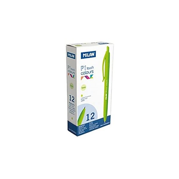 Boligrafo Milan P1 Touch Colours Verde Claro