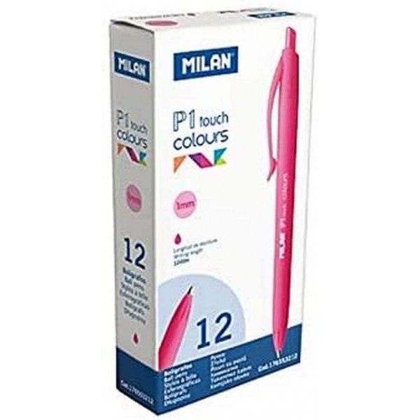 Boligrafo Milan P1 Touch Colours Rosa