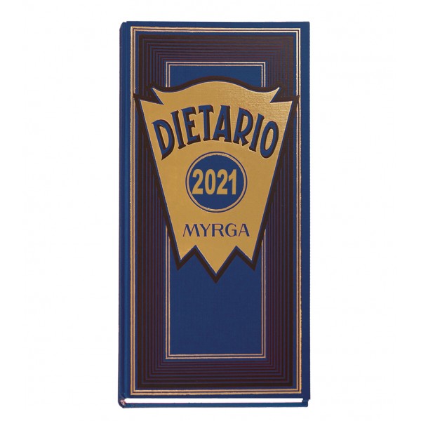 Dietario 2/3 azul dp 2022