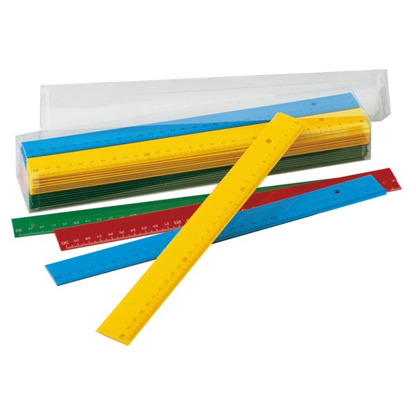 Regla de colores 16 cm.
