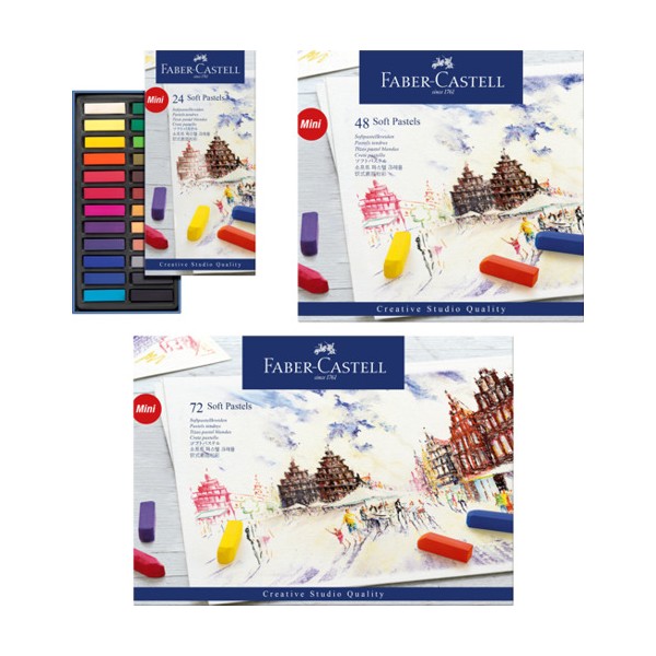Caja 24 pasteles blandos Goldfaber