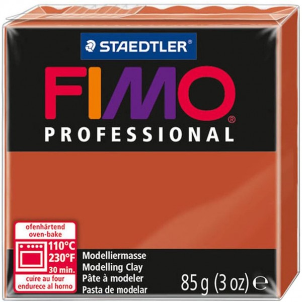 Pasta fimo profesional 85gr terracota 74